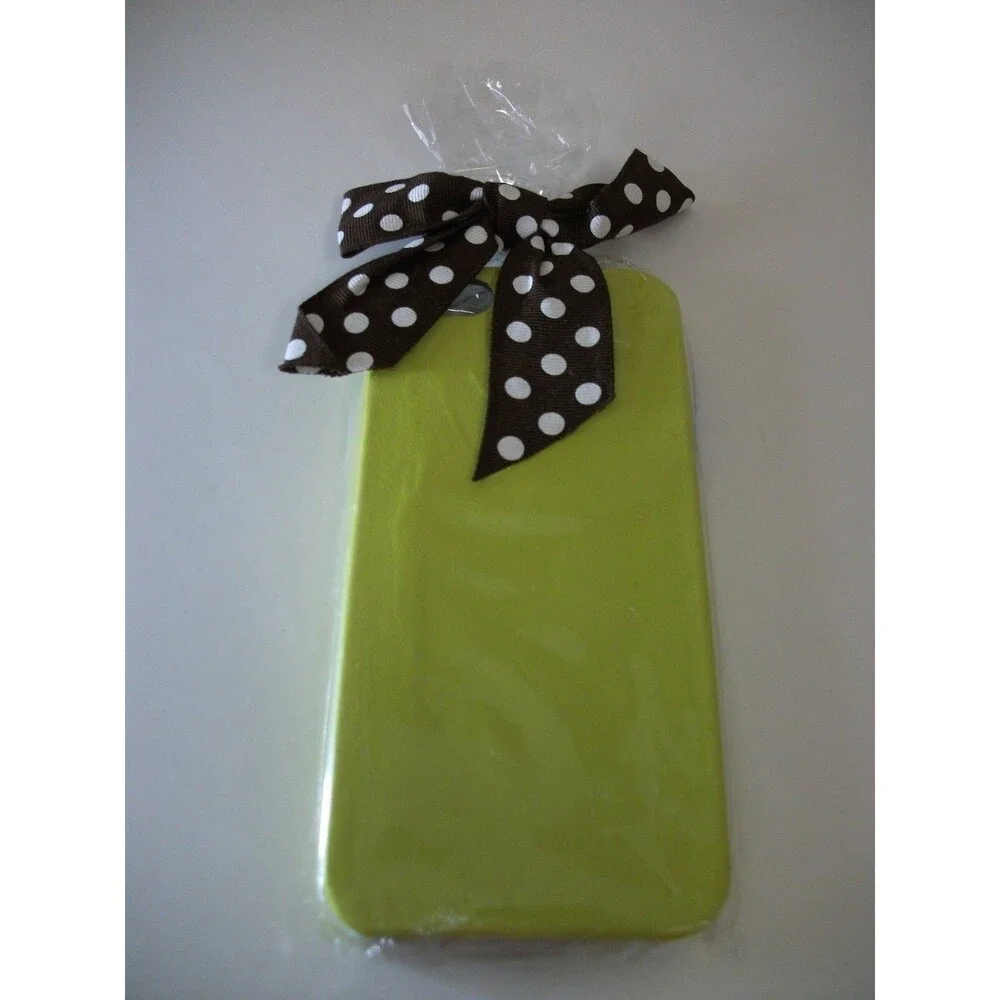 Henri Bendel Neon Case For Iphone Cell Holder 5 NWT $48.00 Yellow